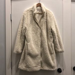 GAP faux fur coat